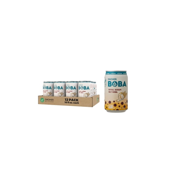 (Pack Of 12) Daoher Oatmilk Royal Boba Ready To Drink 10.5 Fo