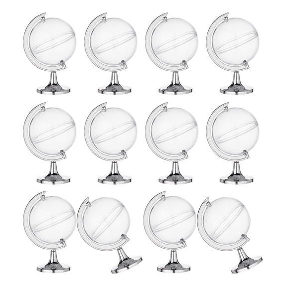 Pack Of 12 Decorative And Functional Candy Box Stylish Globes Candy Storage For Office Living Room Or Study Decors