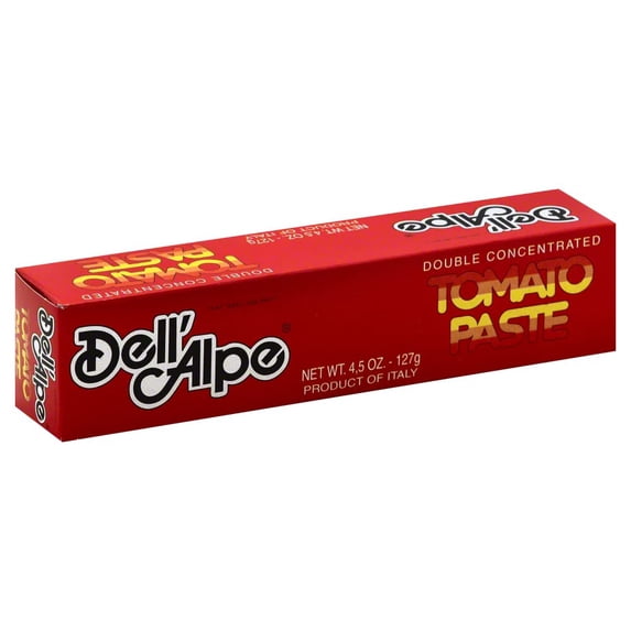 (Pack Of 12) Dell Alpe Tomato Paste Tube 4.5 Oz