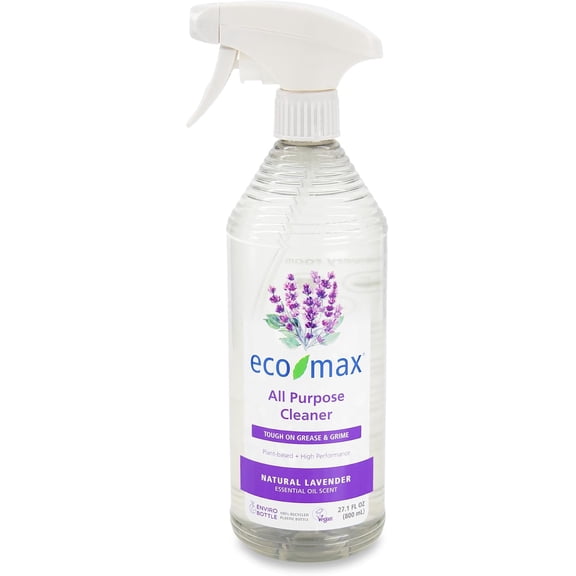 (Pack Of 12) Eco Max Cleaner All Purpose Lavender 27.1 Fl Oz