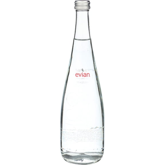 (Pack Of 12) Evian Water-Spring Glass 750 Ml 750 Ml