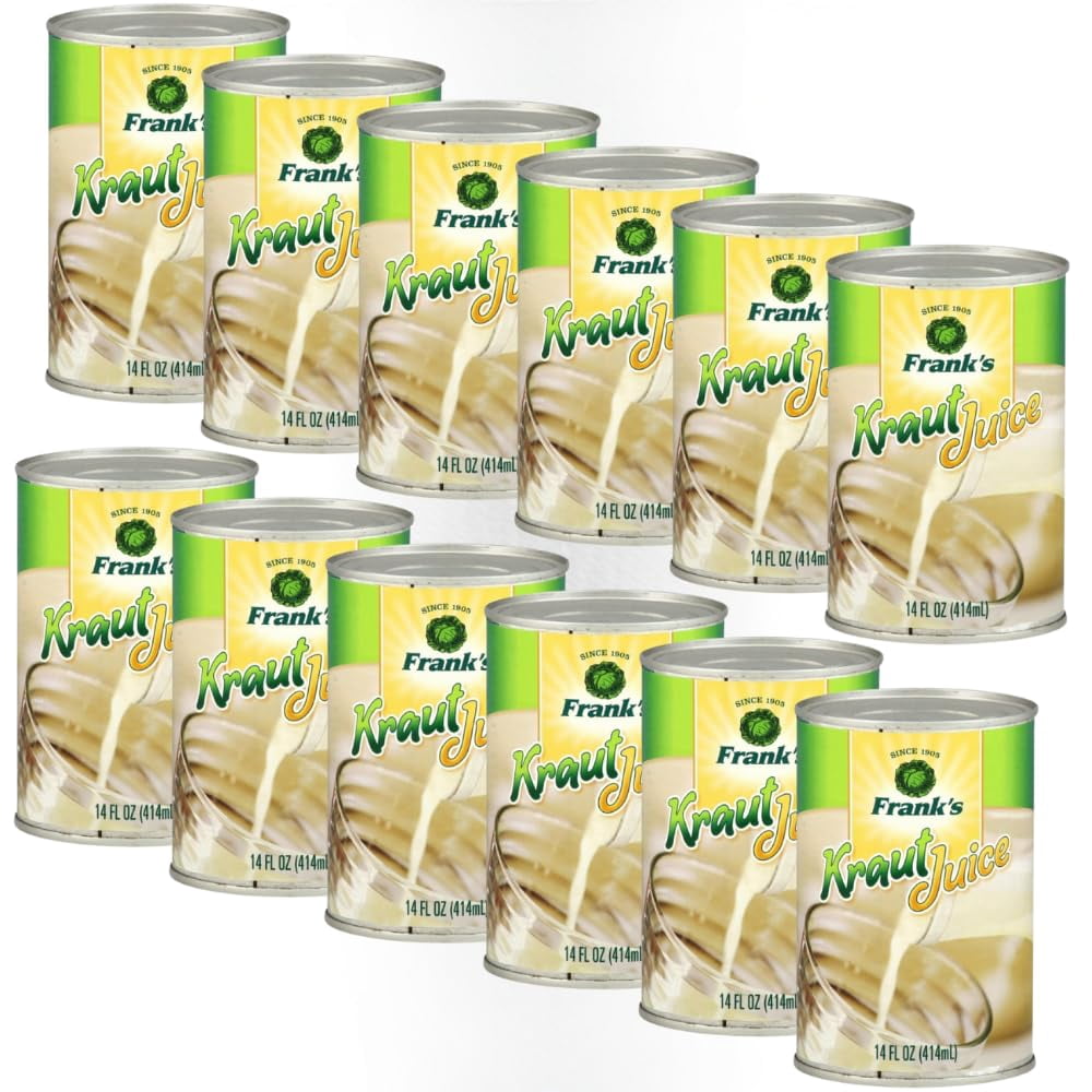 (Pack Of 12) Franks Sauerkraut Juice 14 Fo