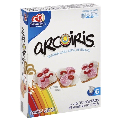 (Pack Of 12) Gamesa Cookie Arcoiris Marshmallow 15.5 Oz