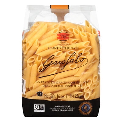 (Pack Of 12) Garofalo Penne Ziti Rigate Pasta 16 Oz