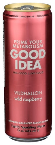 (Pack Of 12) Good Idea Water Sparkling Wild Raspberry 12 Fo