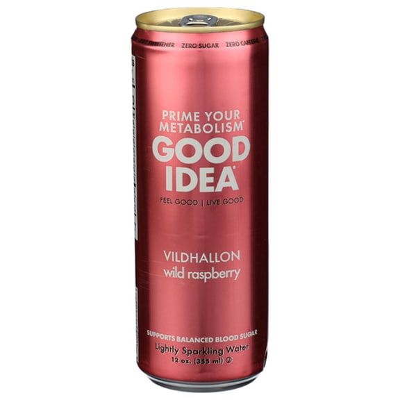 (Pack Of 12) Good Idea Water Sparkling Wild Raspberry 12 Fo