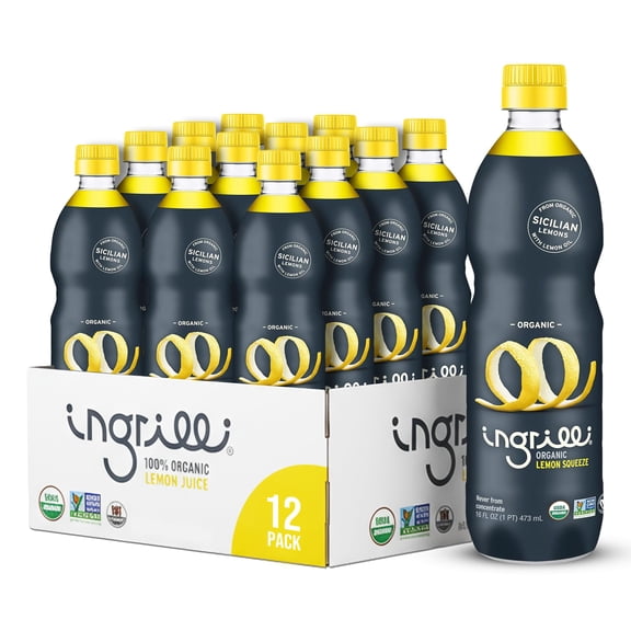 (Pack Of 12) Ingrilli Lemon Squeeze Organic 16 Fo