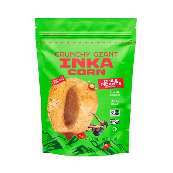 (Pack Of 12) Inka Corn Roasted Chile Picante 4 Oz