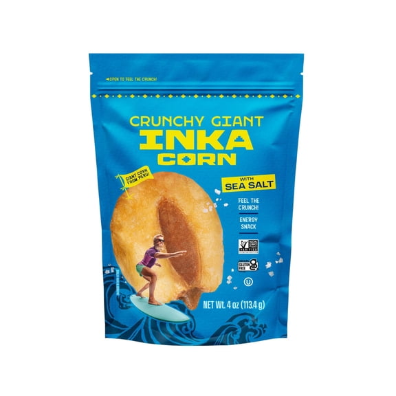 (Pack Of 12) Inka Corn Roasted Original with Sea Salt 4 Oz