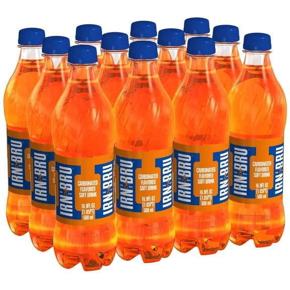 (Pack Of 12) Irn Bru Soda Barrs Irn Bru 500 Ml
