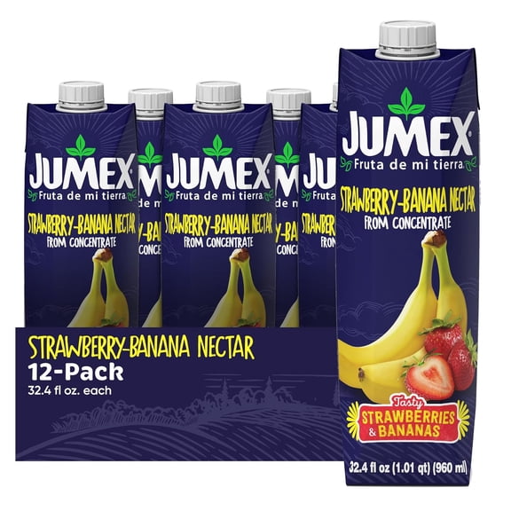 (Pack Of 12) Jumex Juice Tetra Strawberry Banana 32.46 Fo