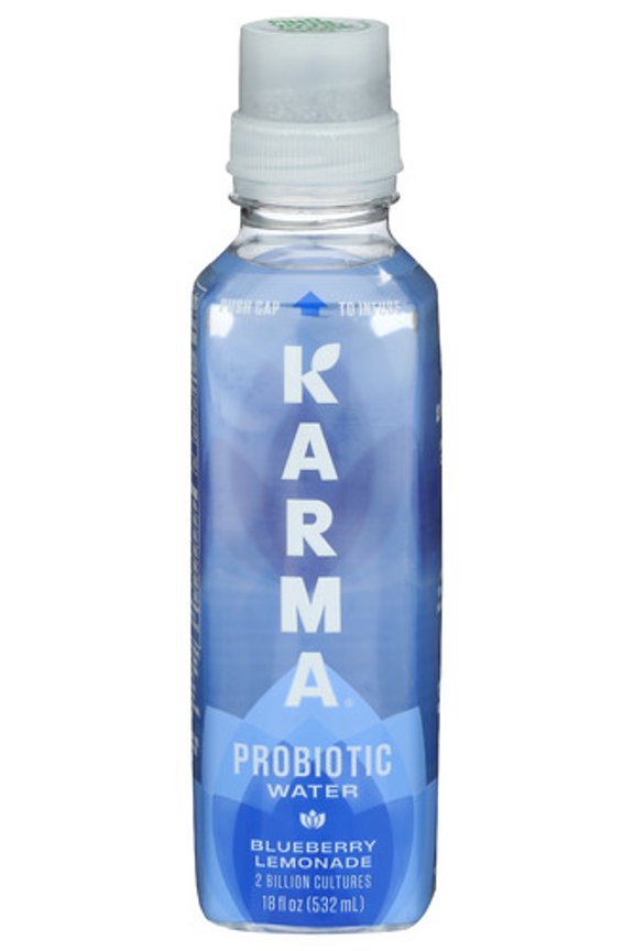 (Pack Of 12) Karma Wellness Water Beverage Prebiotic Blueberry Lemonade 18 Oz