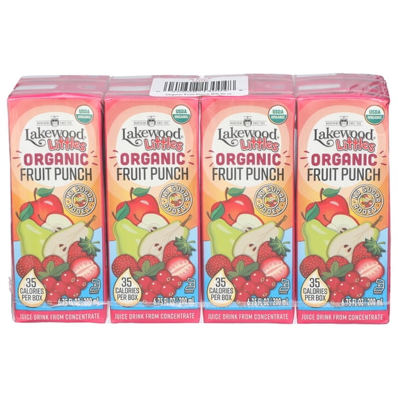 (Pack Of 12) Lakewood Juice Fruit Punch Organic 54 Fo