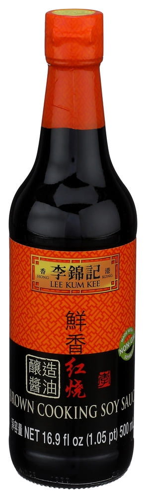 (Pack Of 12) Lee Kum Kee Sauce Soy Cooking Brown 16.9 Fo
