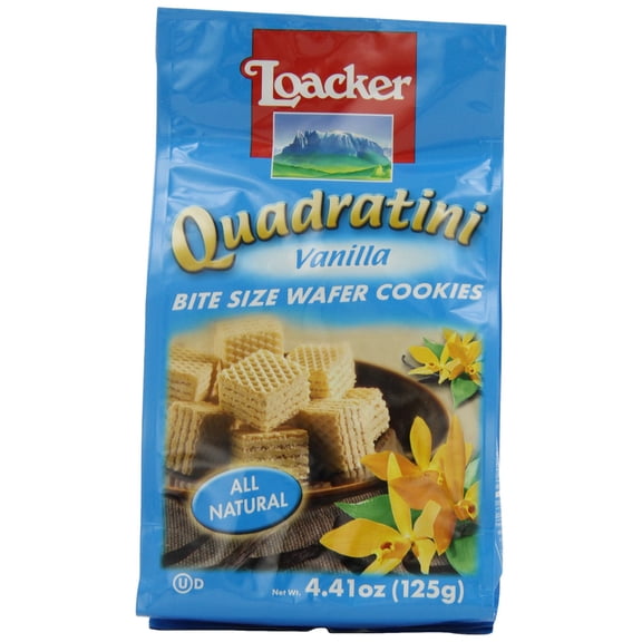 (Pack Of 12) Loacker Wafer Quadratini Vanilla 4.41 Oz