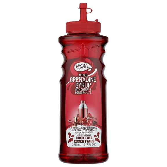 (Pack Of 12) Master Of Mixes Juice Cocktail Essential Grenadine 375 Ml