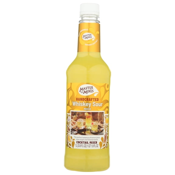 (Pack Of 12) Master Of Mixes Mix Whiskey Sour 33.8 Oz
