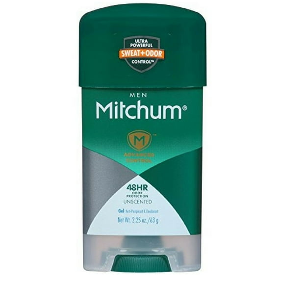 (Pack Of 12) Mitchum Power Gel Anti-Perspirant Deodorant Unscented 2.25 Oz (*Packaging May Vary)
