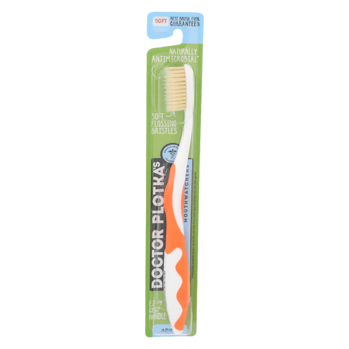 (Pack Of 12) Mouth Watchers Adult Manual Orange Toothbrush