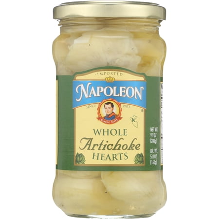 (Pack Of 12) Napoleon Whole Artichoke Hearts Glass 9.9 Oz