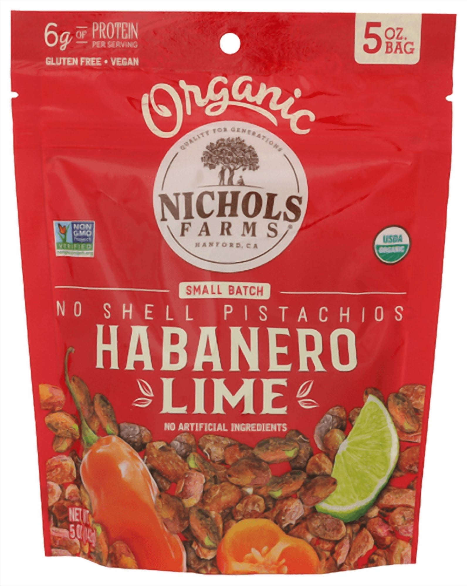 (Pack Of 12) Nichols Pistachio EB Pistachios 5 Oz