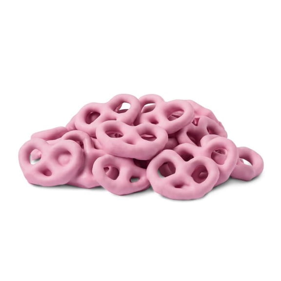 (Pack Of 12) No Label Eb Pretzl Yogurt Covered Raspberry Tub 7 Oz