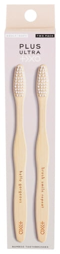 (Pack Of 12) Plus Ultra Toothbrush Bamboo 2 Each