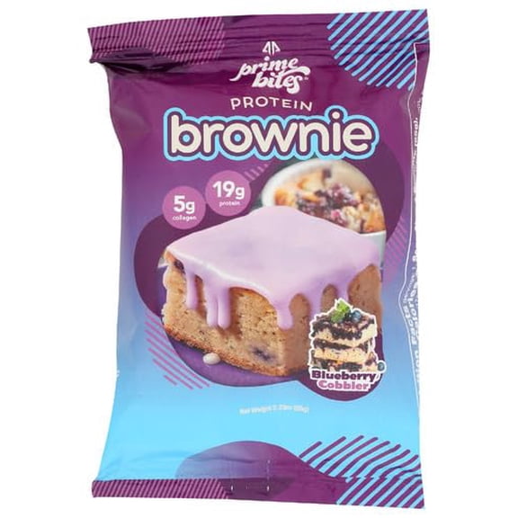 (Pack Of 12) Prime Bites Bites Blueberry Cobbler 2.29 Oz