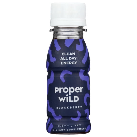 (Pack Of 12) Proper Wild Shot Energy Blackberry 2.5 Fl Oz