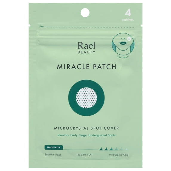 (Pack Of 12) Rael Treatment Patch Acne 4 Pieces