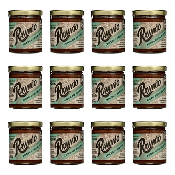 (Pack Of 12) Rawmio Chocolate Hazelnut 6 Oz