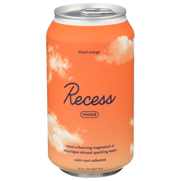 (Pack Of 12) Recess Water Sparkling Blood Orange 12 Fo