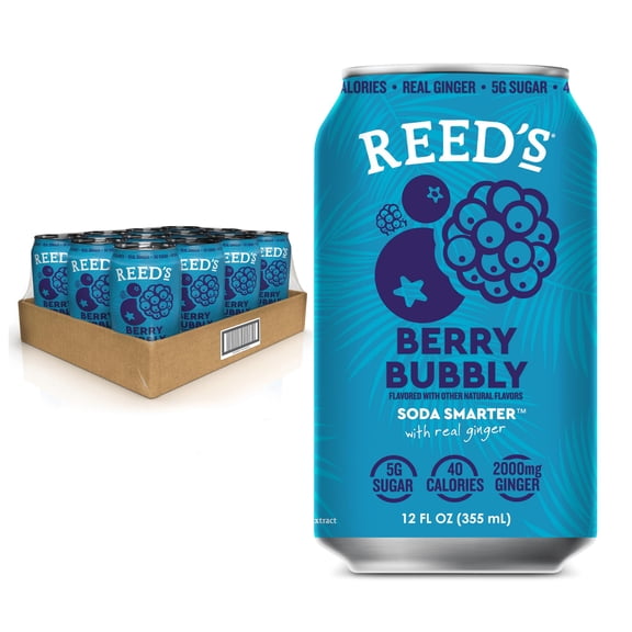(Pack Of 12) Reeds Soda Functional Berry Bubbly 12 Fo