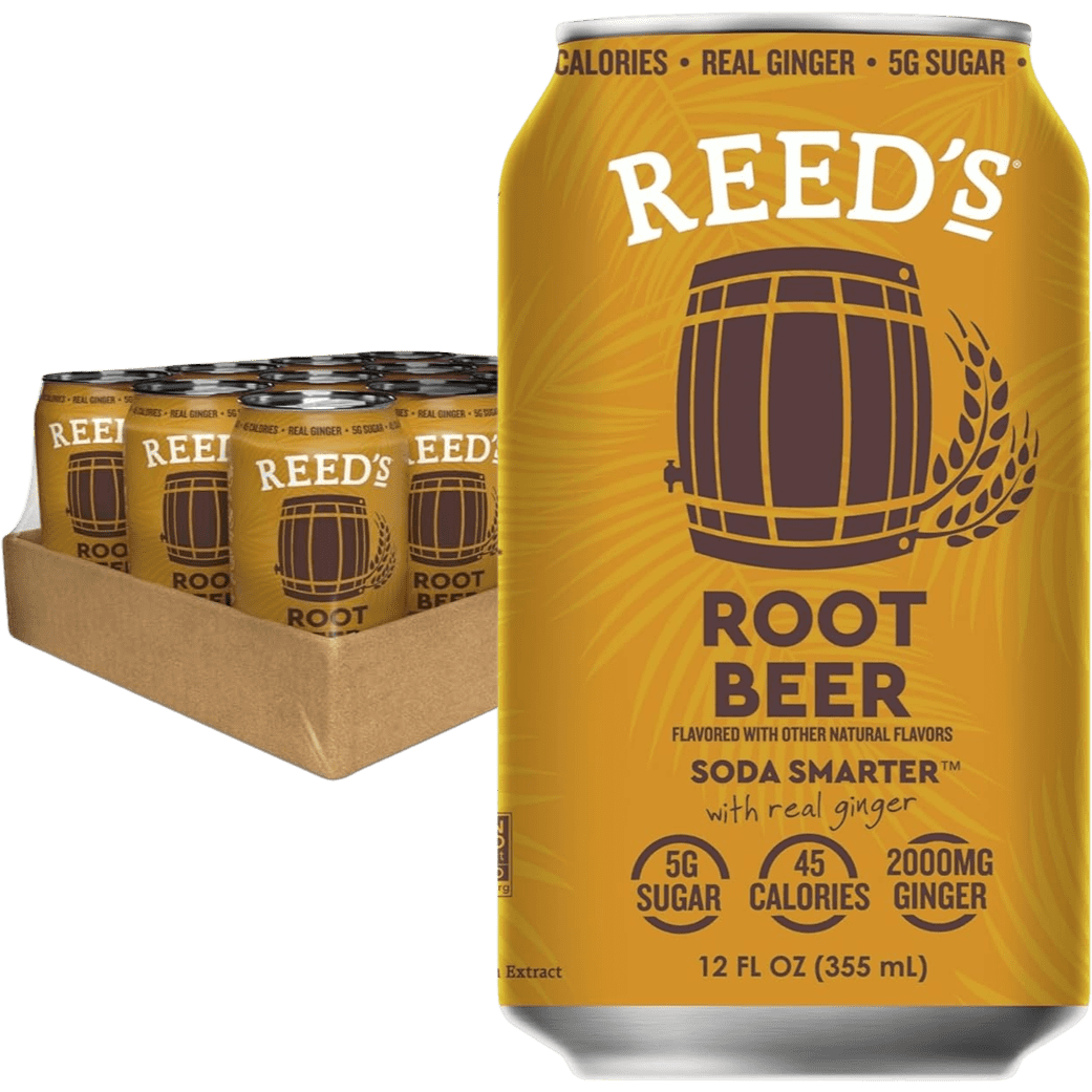 Bere Reeds (Pack Of 12) Reeds Soda Functional Root Beer 12 Fo - Walmart.com