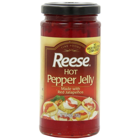 (Pack Of 12) Reese Jelly Jalapeno Hot 10 Oz