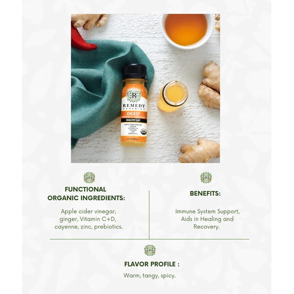 (Pack Of 12) Remedy Organics Shot Digest 2 Fl Oz