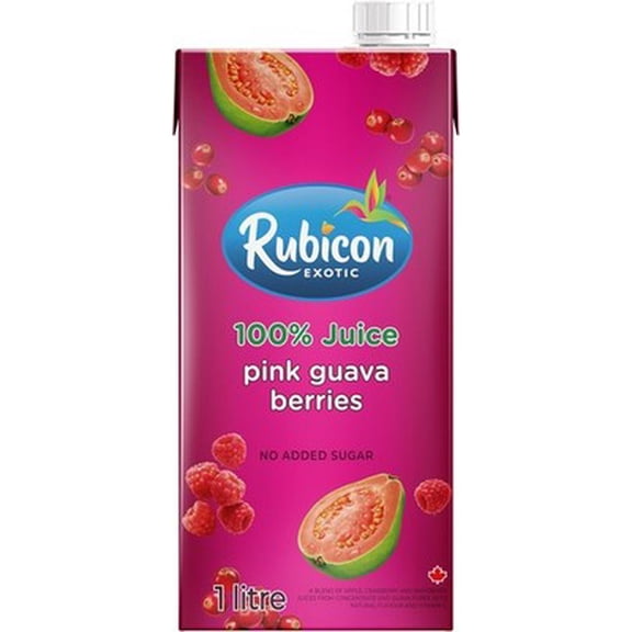 (Pack Of 12) Rubicon Juice Pink Guava Berry 34 Fo