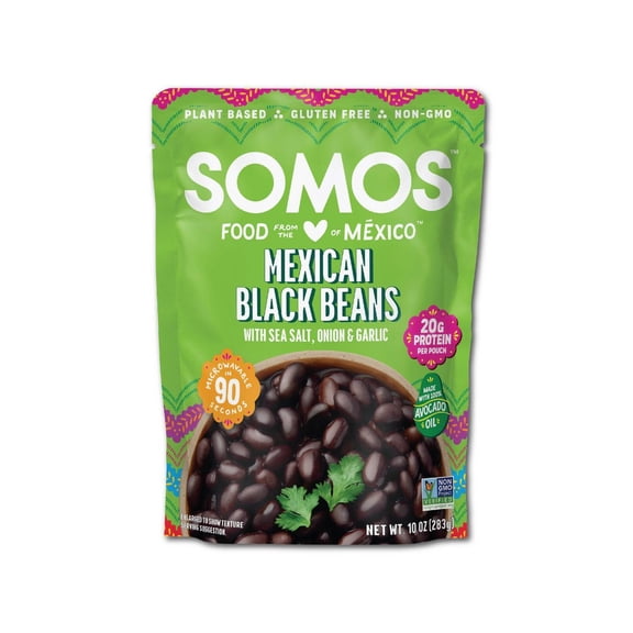 (Pack Of 12) SOMOS Beans Black Mexican 10 Oz