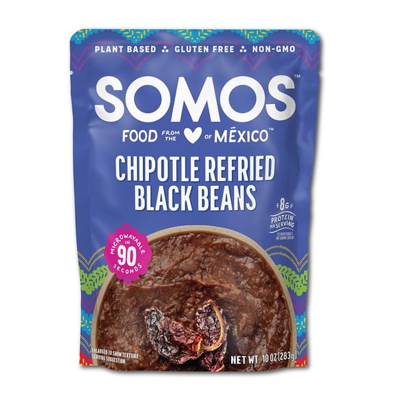 (Pack Of 12) SOMOS Beans Refried Chipotle 10 Oz