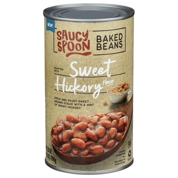 (Pack Of 12) Saucy Spoon Beans Baked Sweet Hickory 28 Oz