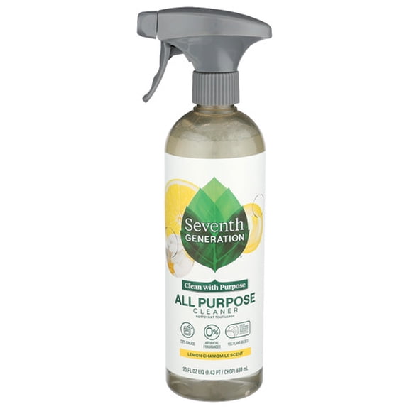 (Pack Of 12) Seventh Generation Cleaner All Purpose Lemon Chamomile 23 Fl Oz