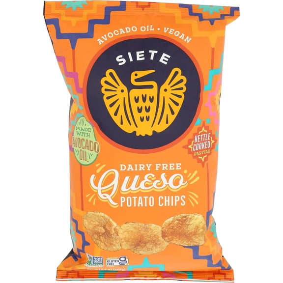 (Pack Of 12) Siete Chips Potato Queso 5.5 Oz