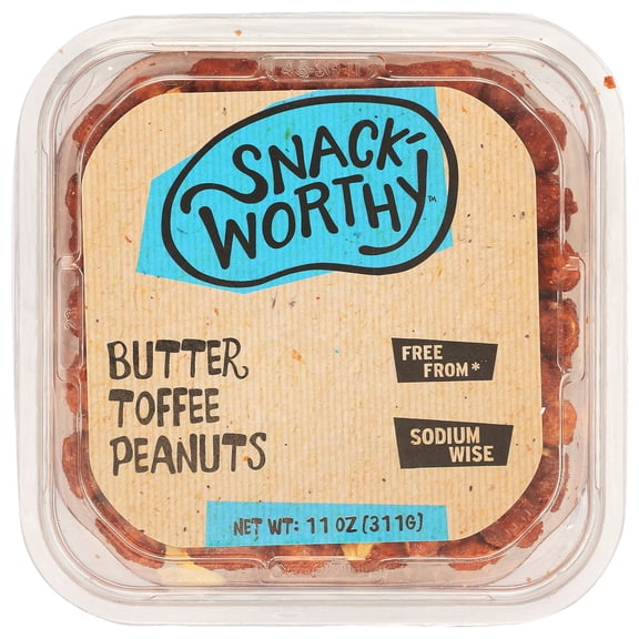 (Pack Of 12) Snackworthy Eb Peanut Butter Toffee 11 Oz