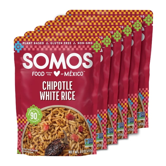 (Pack Of 12) Somos Rice Chipotle White 8.8 Oz
