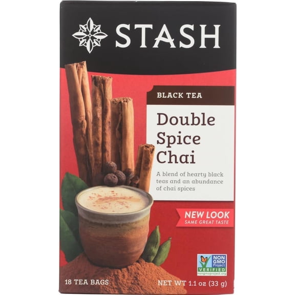 (Pack Of 12) Stash Tea Tea Double Spice Chai Ess 18 bag