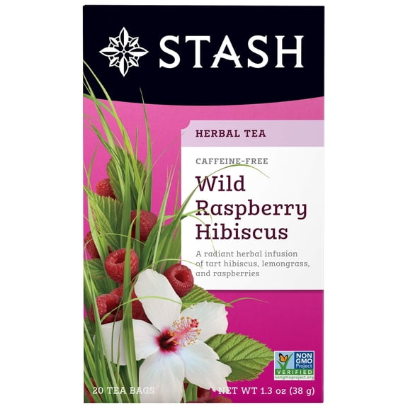 (Pack Of 12) Stash Tea Tea Wild Raspberry HBSCS 20 bag