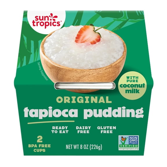 (Pack Of 12) Sun Tropics Pudding Tapioca Original 8 Oz