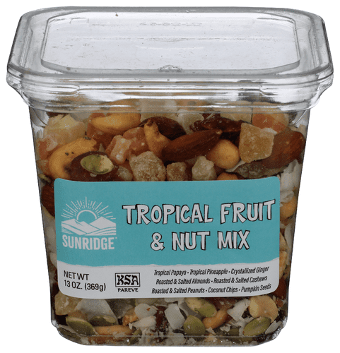 (Pack Of 12) Sunridge Farm EB Snack Mix Tropical Fruit Nut 13 Oz
