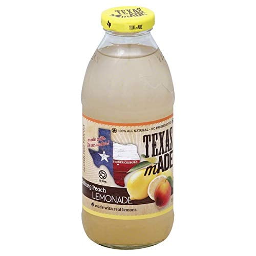 (Pack Of 12) Texasmade Lemonade Fredericksburg Peach 16 Fo