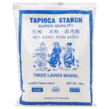 (Pack Of 12) Three Ladies Tapioca Starch 16 Oz